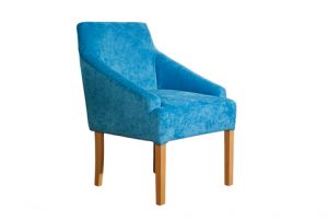 Suede stoel